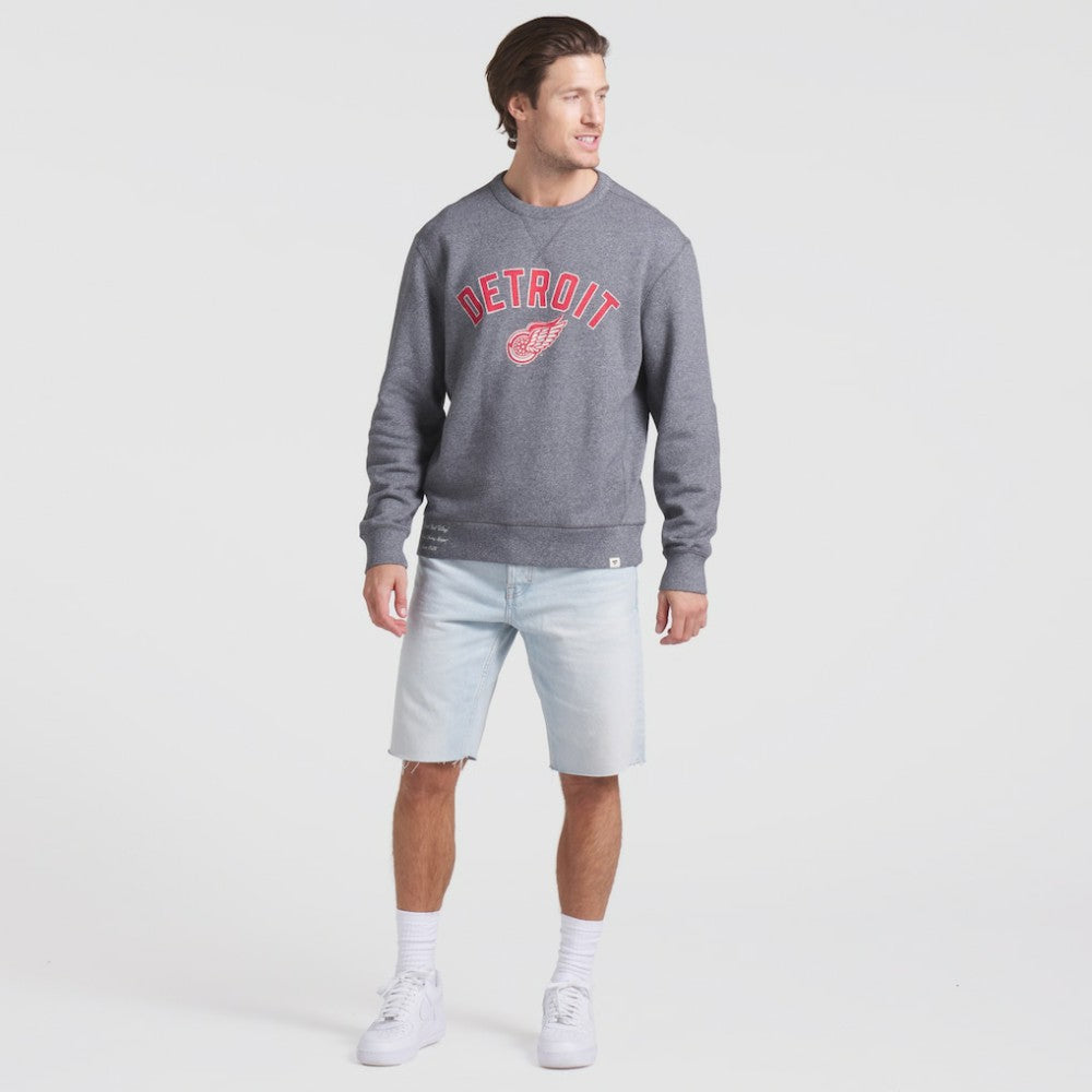 Detroit Red Wings Fanatics Decades Collection Legendary Fleece Pullover Sweatshirt Outlet