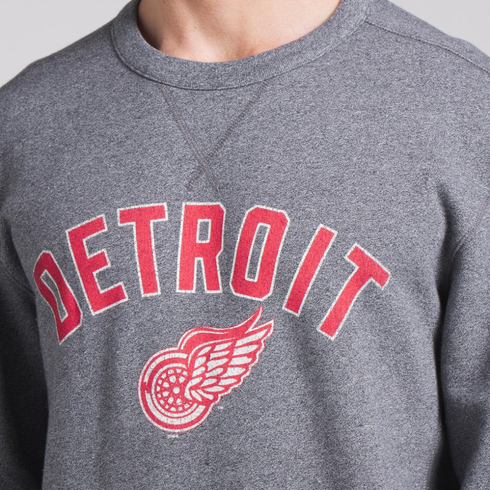 Detroit Red Wings Fanatics Decades Collection Legendary Fleece Pullover Sweatshirt Outlet