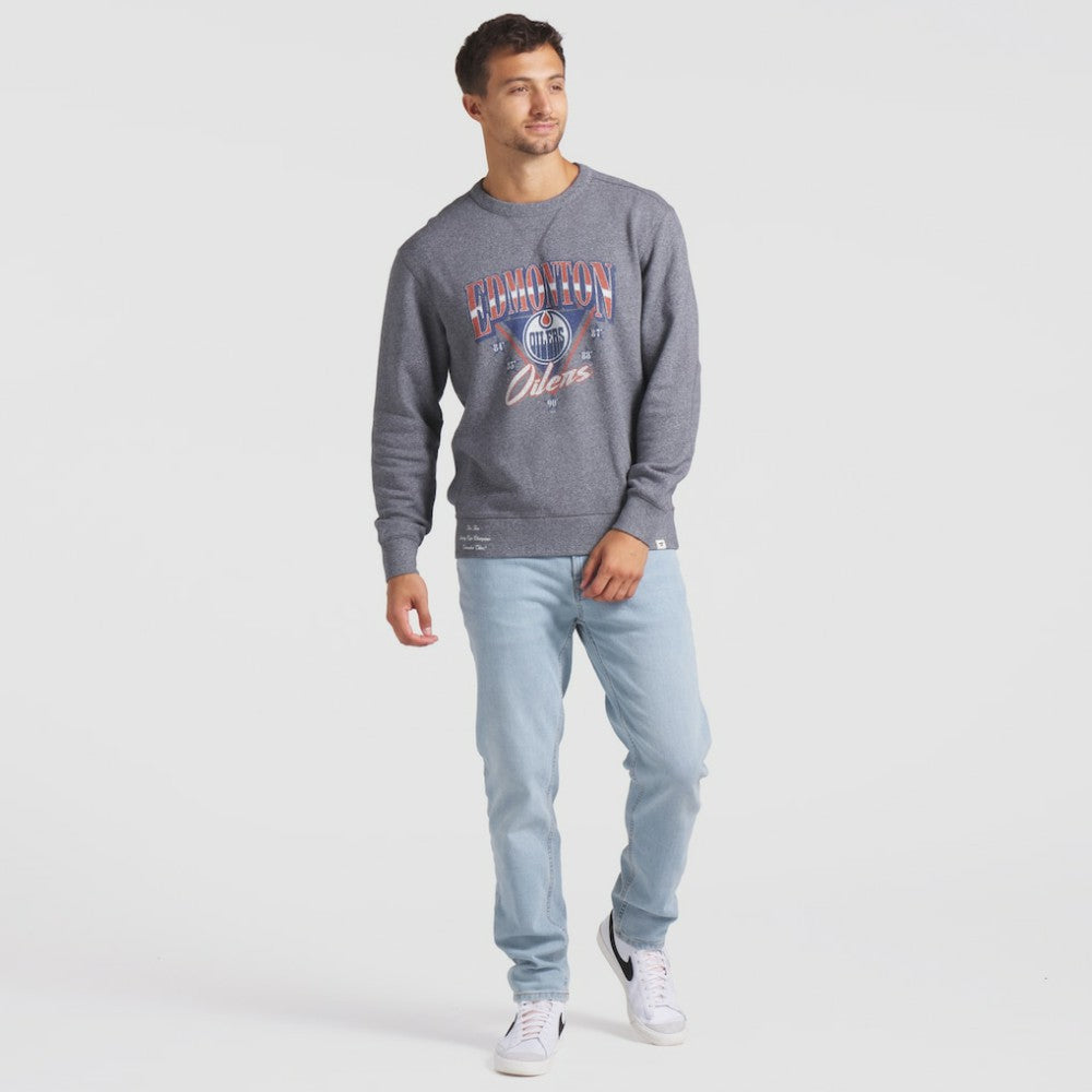 Edmonton Oilers Fanatics Decades Collection Legendary Fleece Pullover Sweatshirt Online