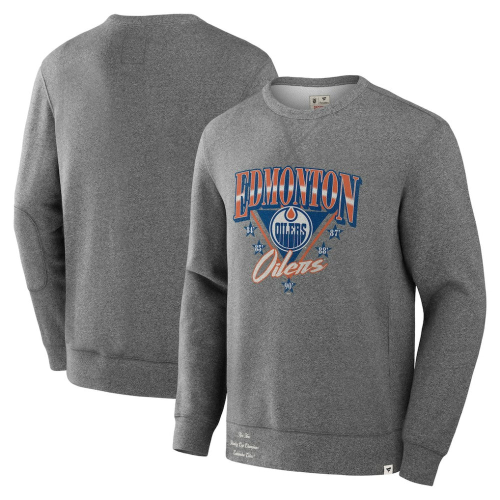 Edmonton Oilers Fanatics Decades Collection Legendary Fleece Pullover Sweatshirt Online