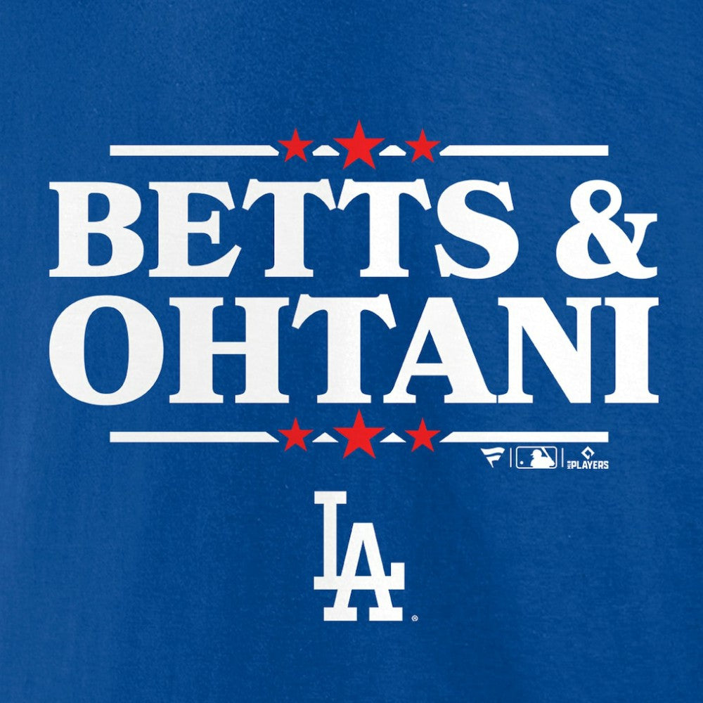 Mookie Betts & Shohei Ohtani Los Angeles Dodgers Election Player T-Shirt | MLB For sale