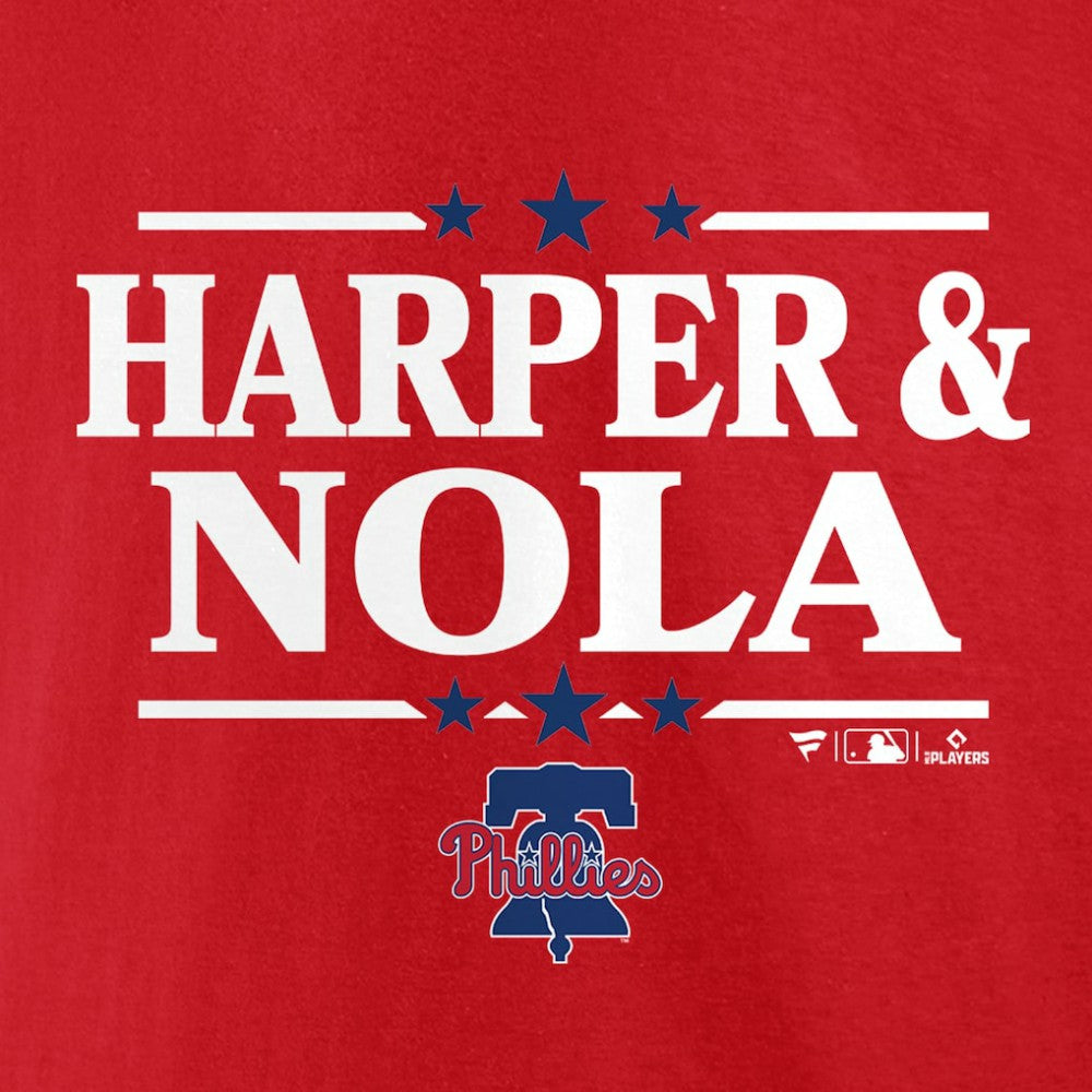 Aaron Nola & Bryce Harper Philadelphia Phillies Election Team T-Shirt | MLB Near me