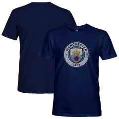Manchester City 1863FC Badge T-Shirt Navy