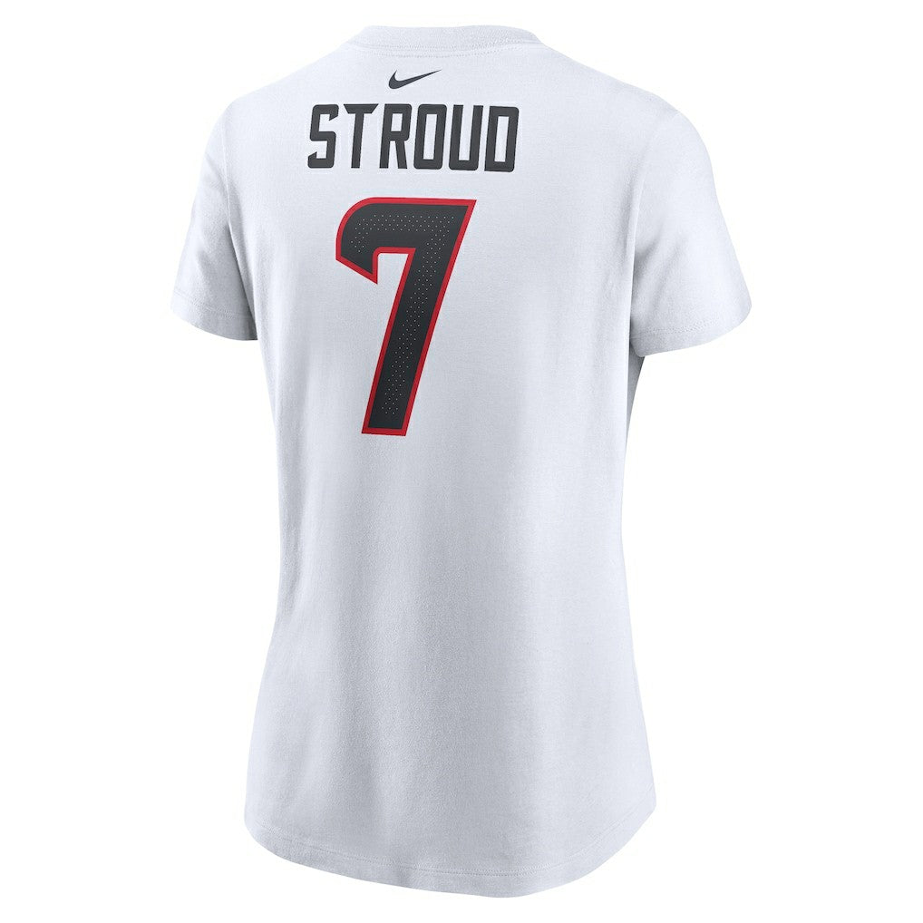 Houston Texans Nike C.J. Stroud  Women's Player Name & Number T-Shirt