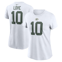 Green Bay Packers Nike Jordan Love  Women's Player Name & Number T-Shirt