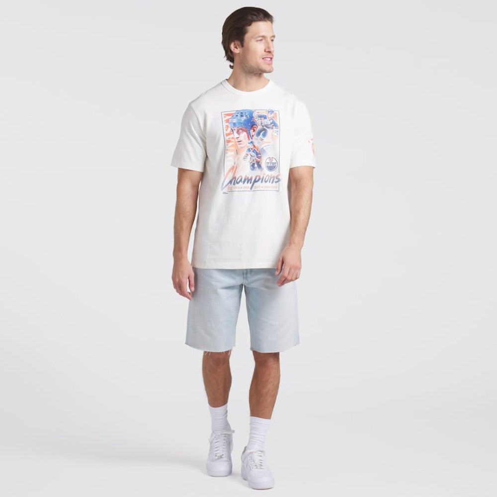 Edmonton Oilers Fanatics Decades Collection Timeless T-Shirt Outlet