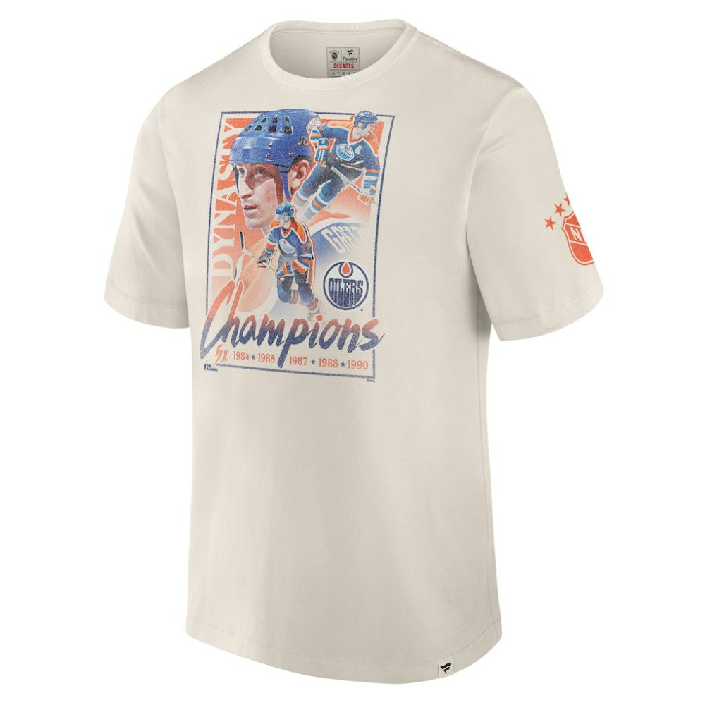 Edmonton Oilers Fanatics Decades Collection Timeless T-Shirt Outlet