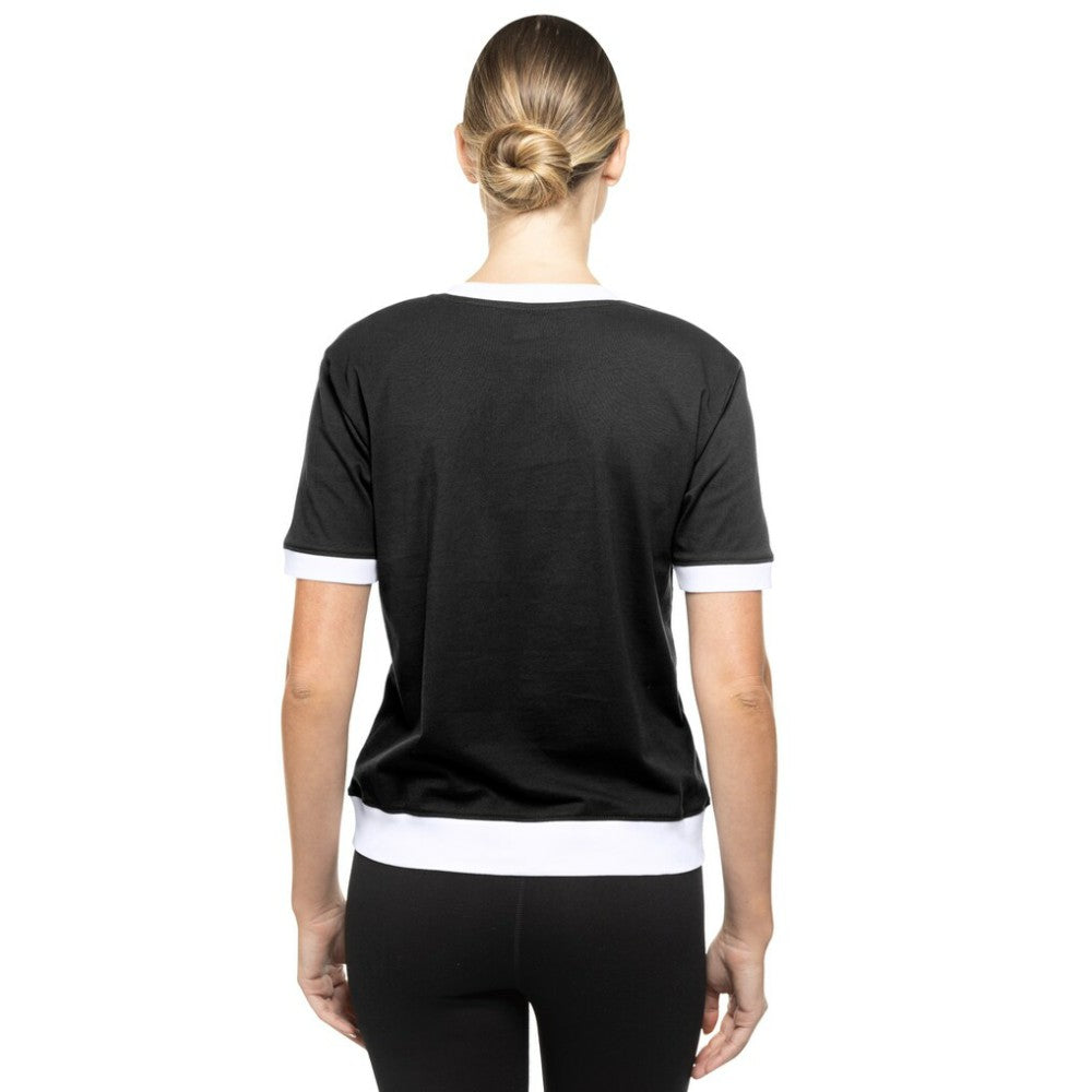 San Francisco Giants New Era Women's 2025 City Connect Rhinestone V-Neck T-Shirt | MLB For sale