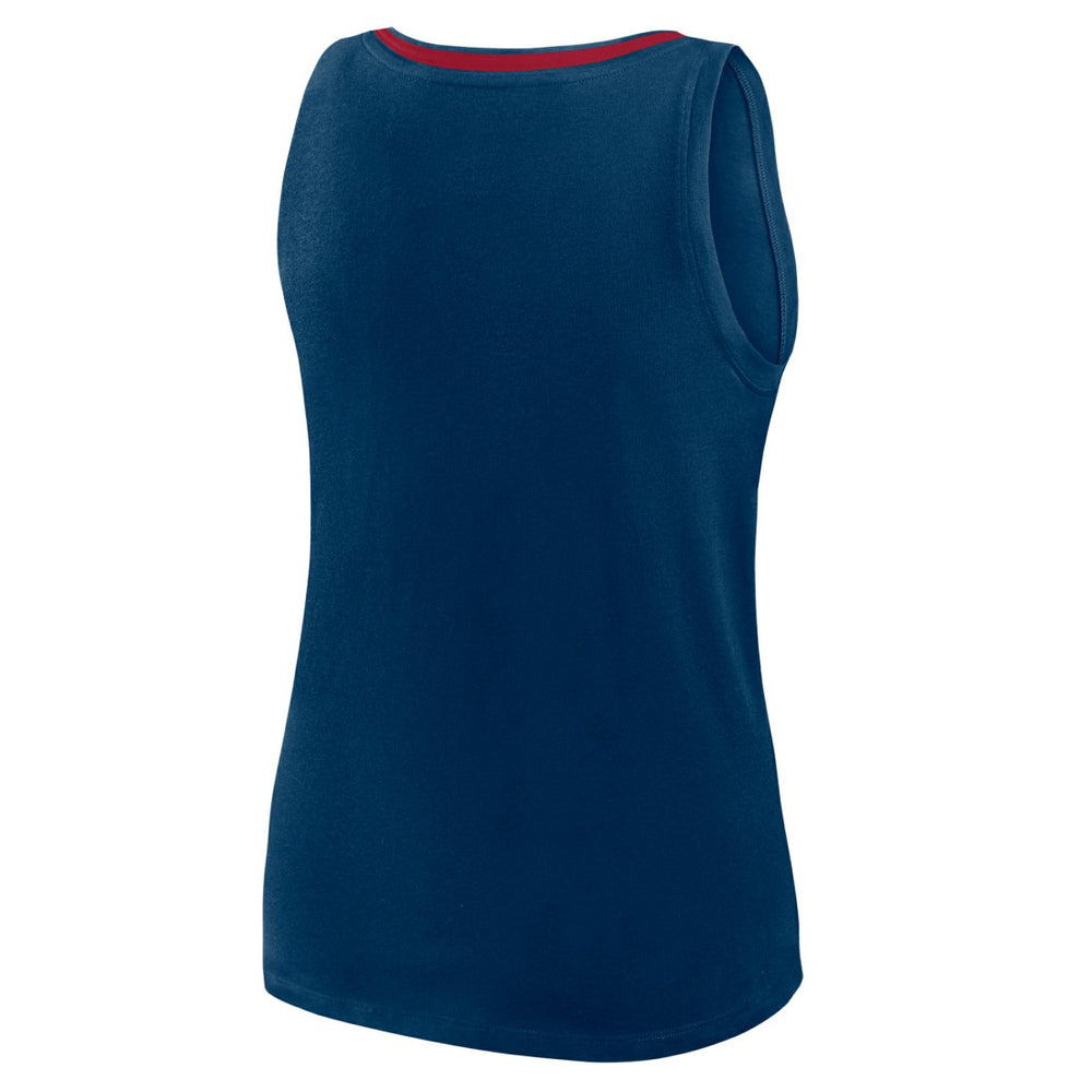 Houston Texans  Logo Athletic Women's Plus Size Stellar Win V-Neck Tank Top