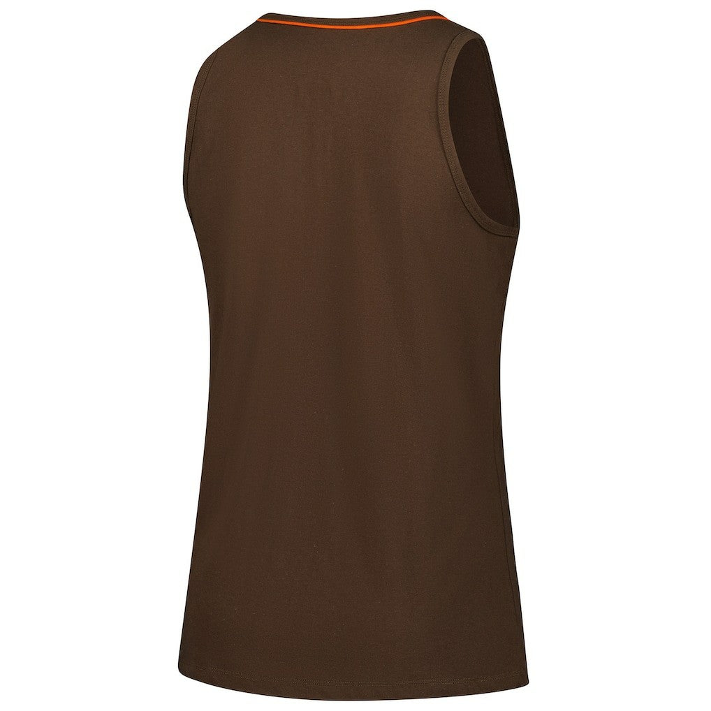 Cleveland Browns  Logo Athletic Women's Plus Size Stellar Win V-Neck Tank Top