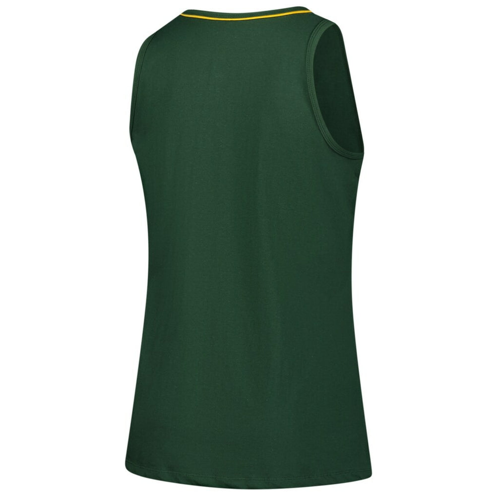 Green Bay Packers  Logo Athletic Women's Plus Size Stellar Win V-Neck Tank Top