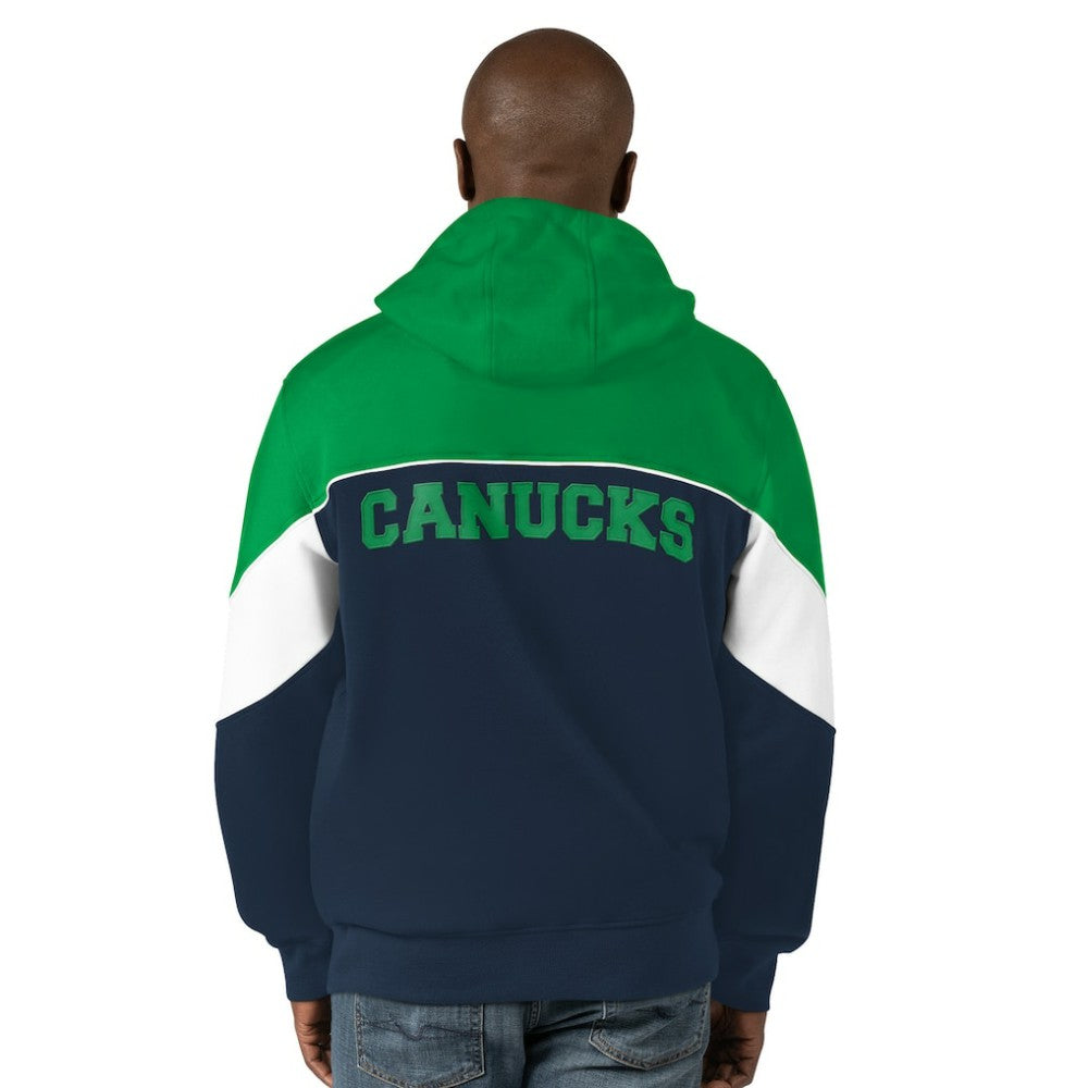 Vancouver Canucks Starter Power Forward Full-Zip Hoodie Sale