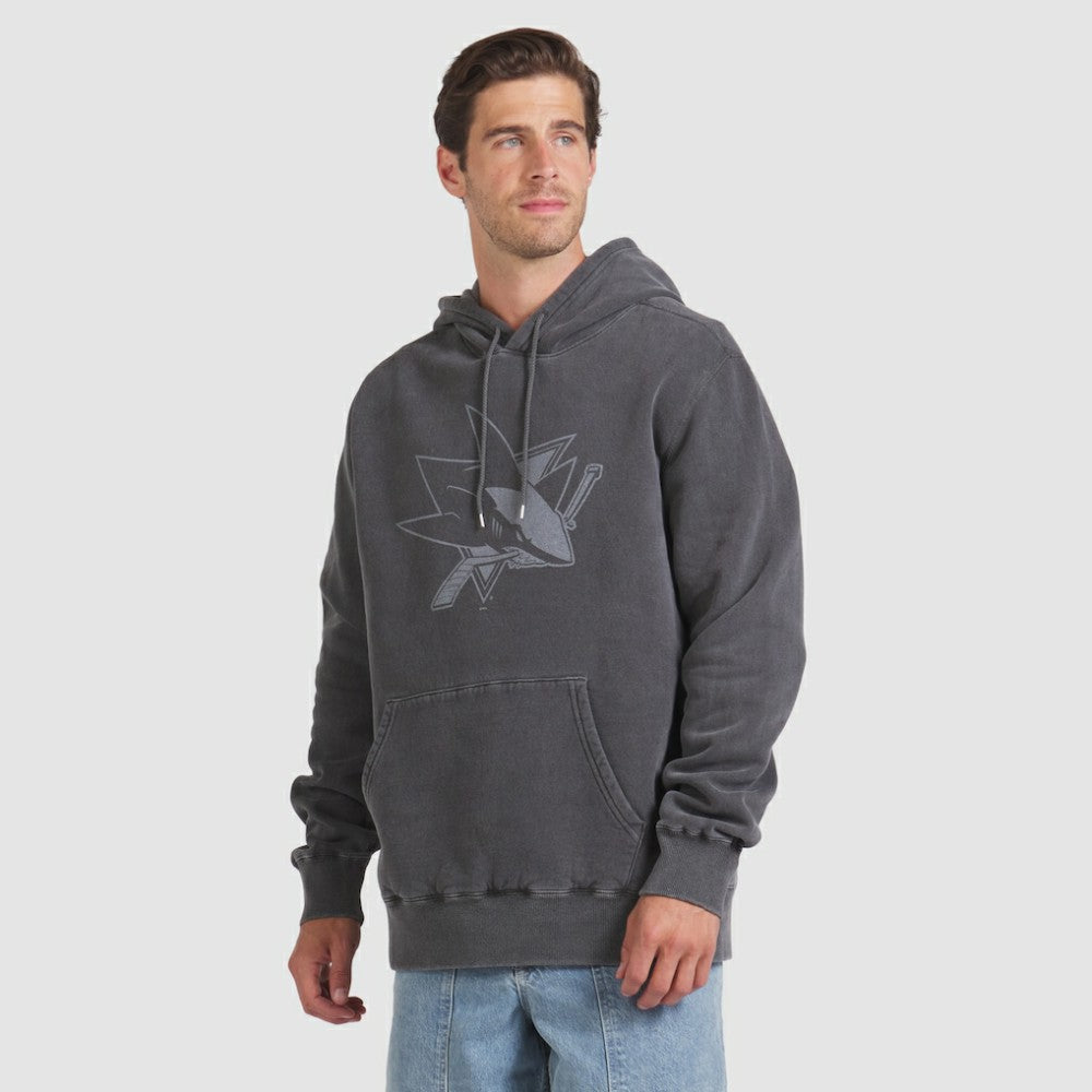 San Jose Sharks Fanatics Made in Canada Pullover Hoodie Outlet