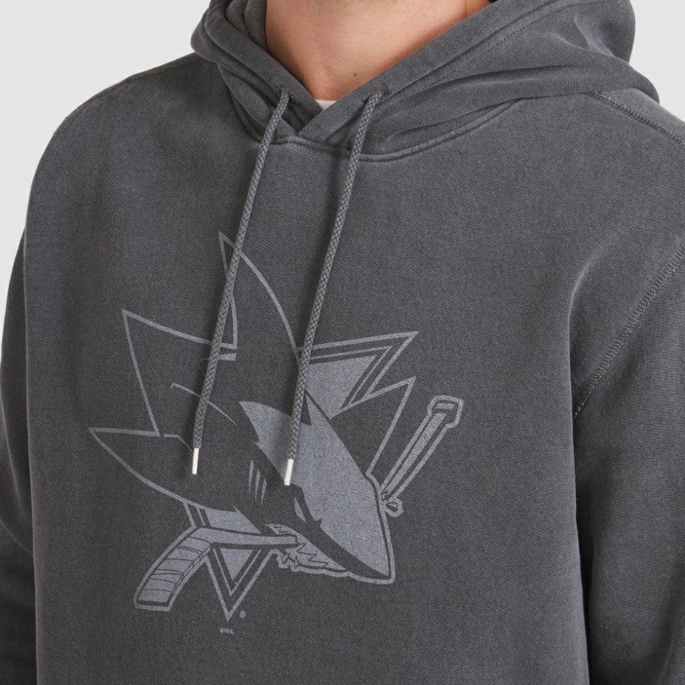 San Jose Sharks Fanatics Made in Canada Pullover Hoodie Outlet