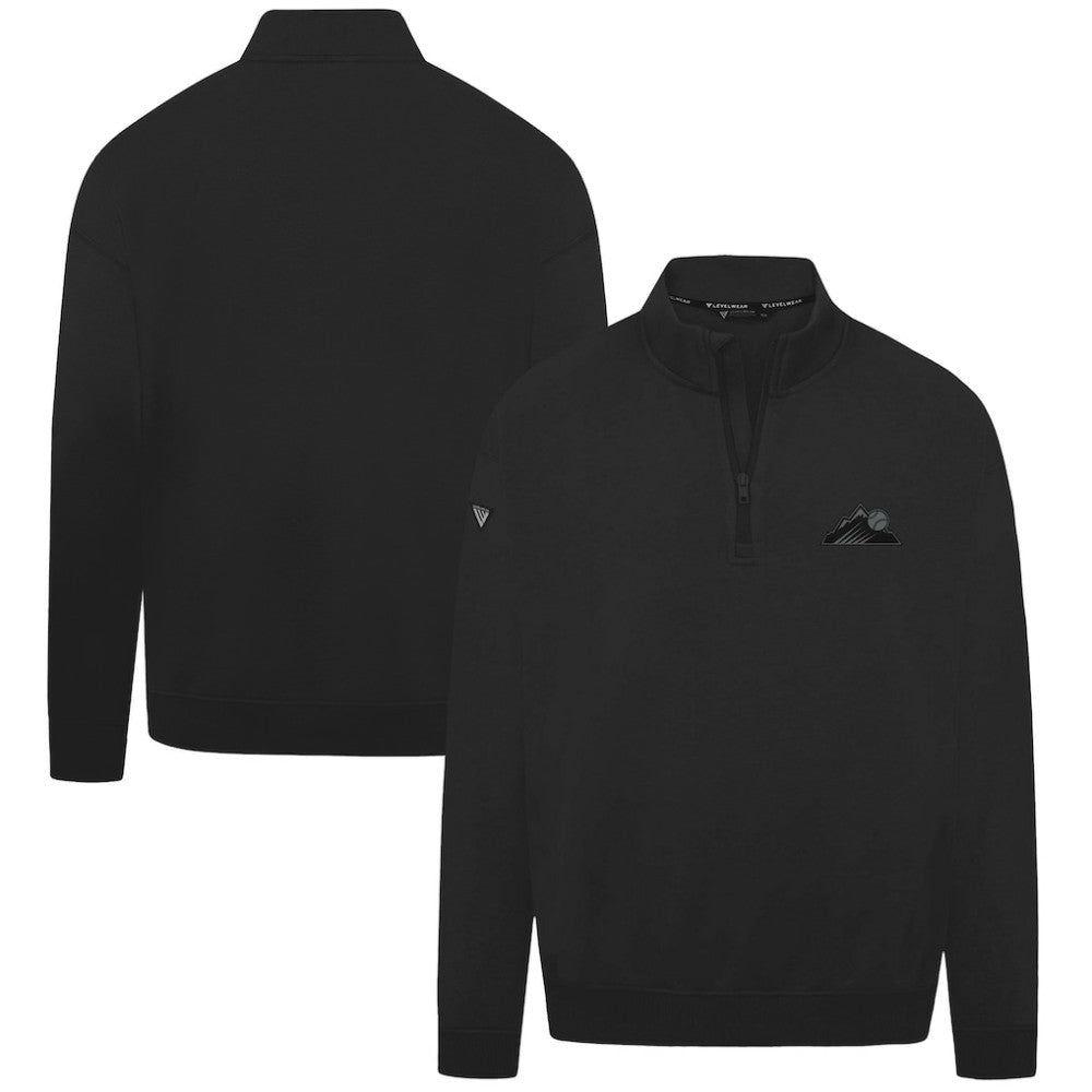 Colorado Rockies Levelwear Murray Nightfall Quarter-Zip Top | MLB US