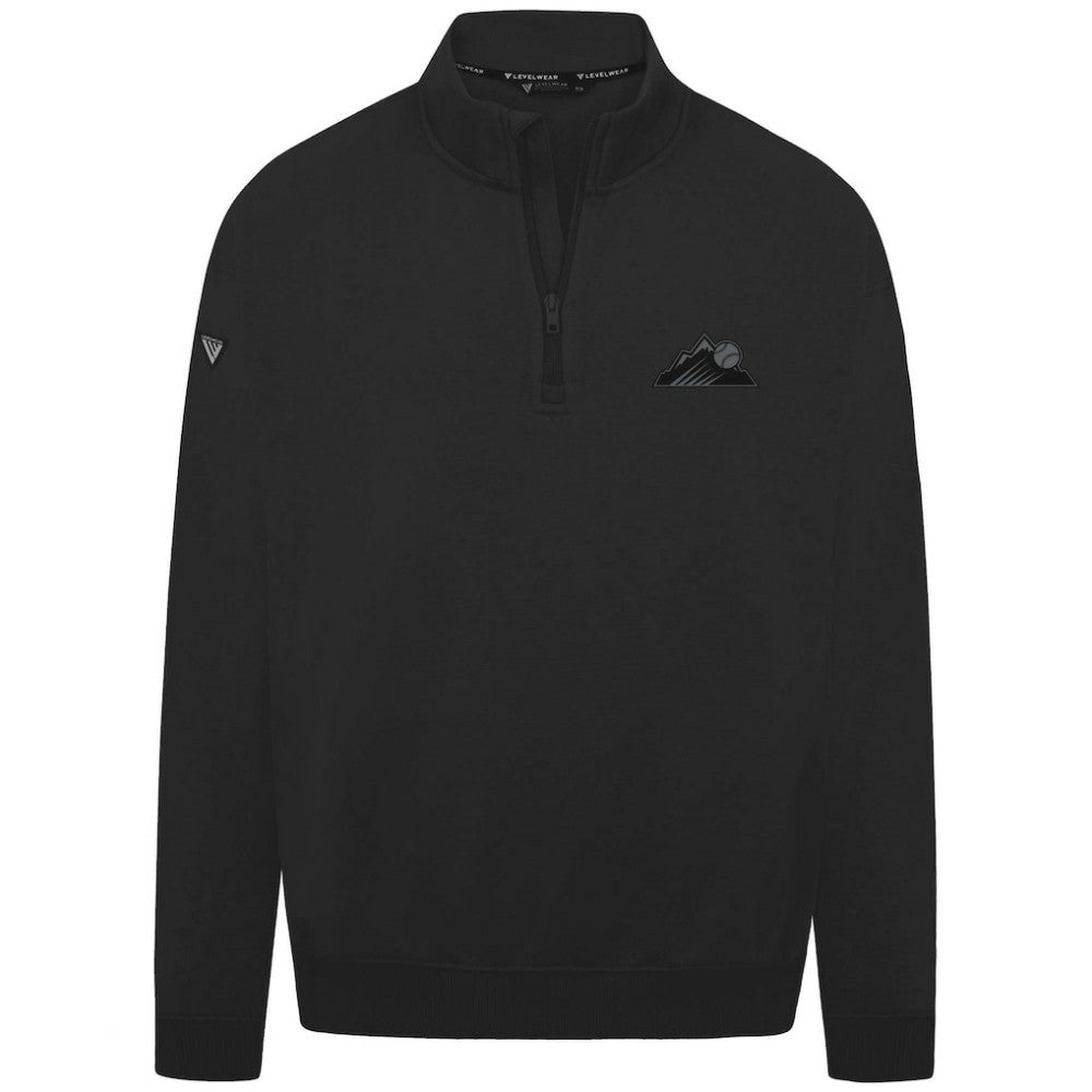 Colorado Rockies Levelwear Murray Nightfall Quarter-Zip Top | MLB US