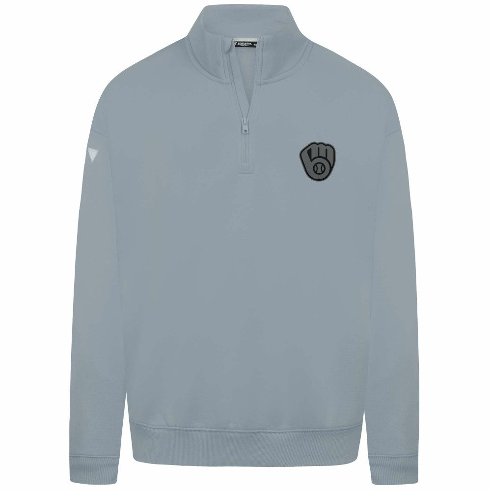 Milwaukee Brewers Levelwear Murray Nightfall Quarter-Zip Top | MLB Shop