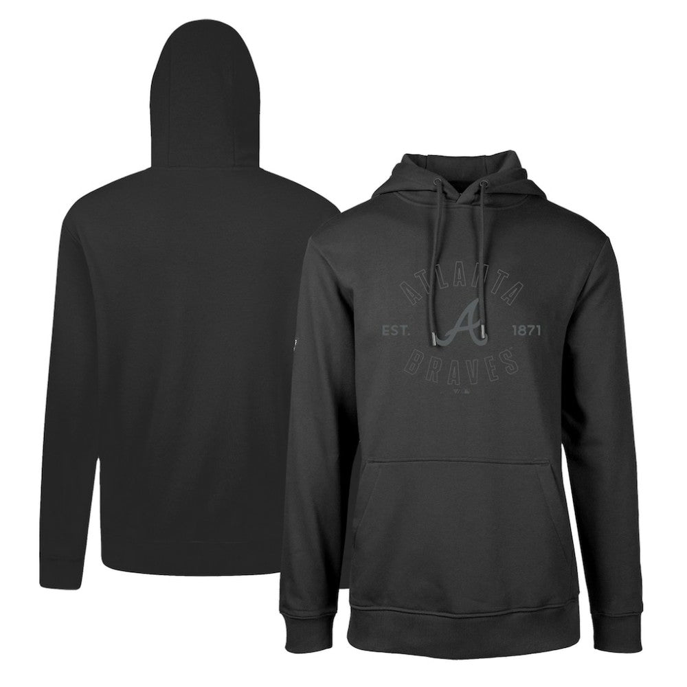 Atlanta Braves Levelwear Podium Abyssal Pullover Hoodie | MLB Online