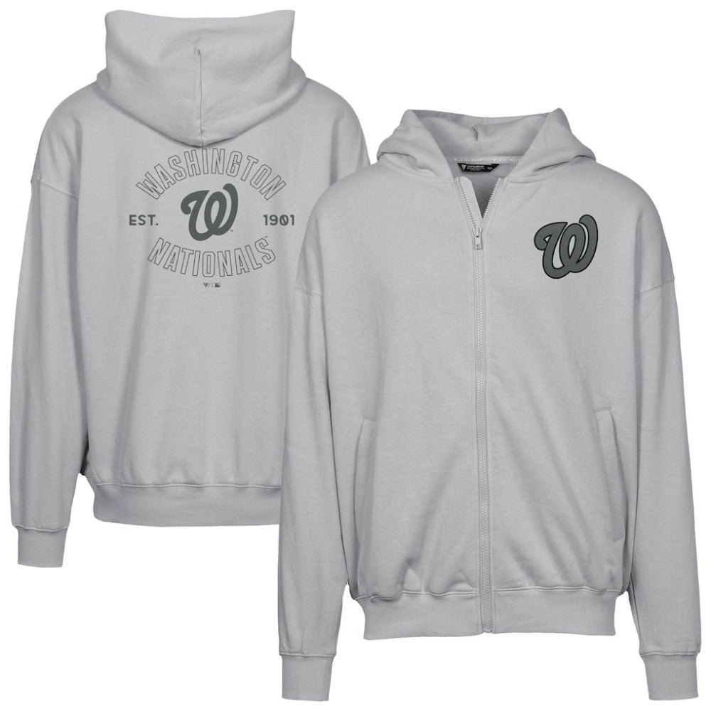 Washington Nationals Levelwear Uphill Abyssal Full-Zip Hoodie | MLB New