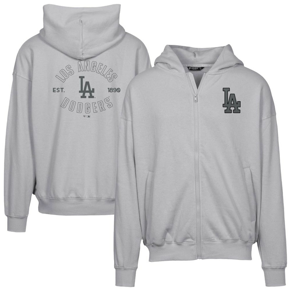 Los Angeles Dodgers Levelwear Uphill Abyssal Full-Zip Hoodie | MLB US