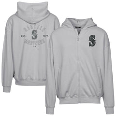Seattle Mariners Levelwear Uphill Abyssal Full-Zip Hoodie | MLB US