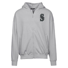 Seattle Mariners Levelwear Uphill Abyssal Full-Zip Hoodie | MLB US