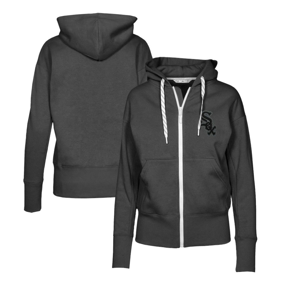 Chicago White Sox Levelwear Women's Gardinia Nightfall Full-Zip Hoodie | MLB New