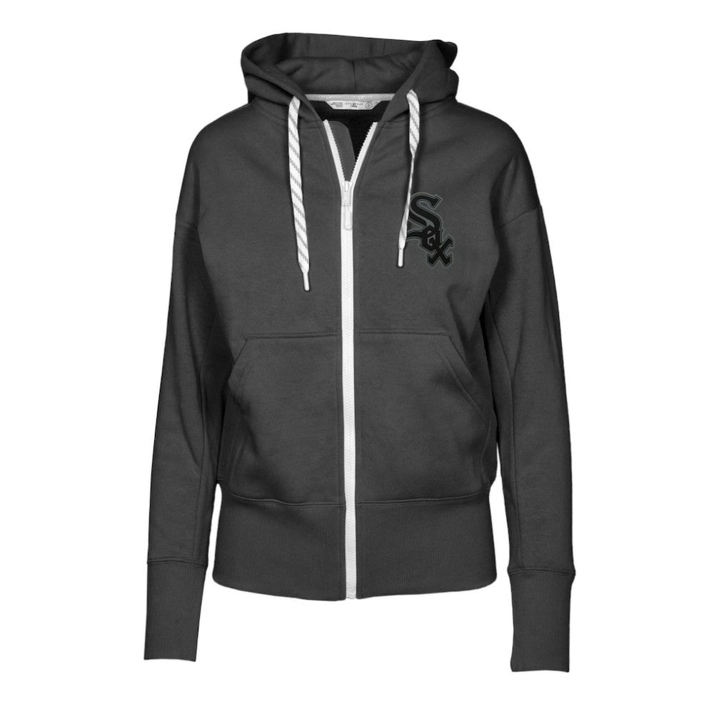 Chicago White Sox Levelwear Women's Gardinia Nightfall Full-Zip Hoodie | MLB New