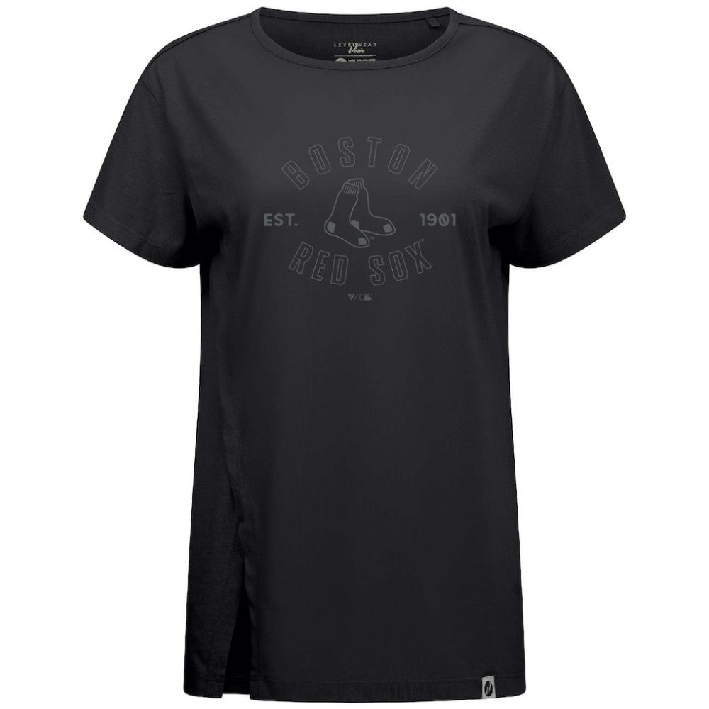Boston Red Sox Levelwear Women's Influx Abyssal T-Shirt | MLB Online