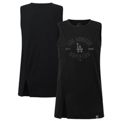 Los Angeles Dodgers Levelwear Women's Influx Abyssal Tank Top | MLB Discount