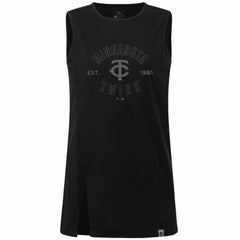 Minnesota Twins Levelwear Women's Influx Abyssal Tank Top | MLB Shop