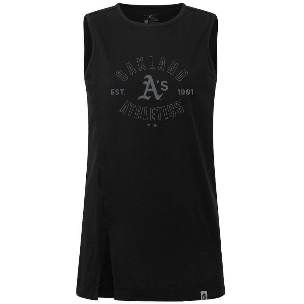 Oakland Athletics Levelwear Women's Influx Abyssal Tank Top | MLB For sale