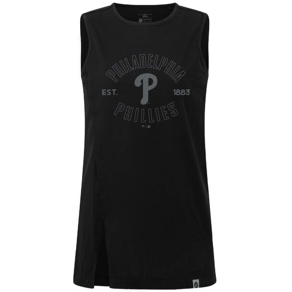 Philadelphia Phillies Levelwear Women's Influx Abyssal Tank Top | MLB Sale