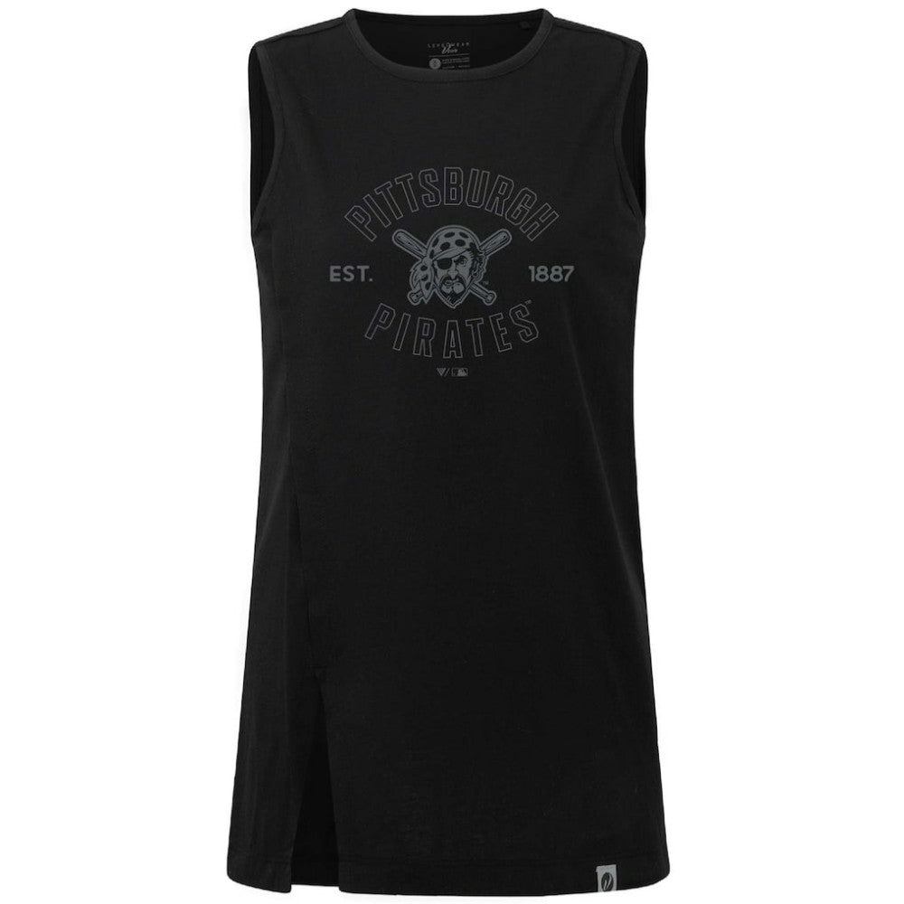 Pittsburgh Pirates Levelwear Women's Influx Abyssal Tank Top | MLB For sale