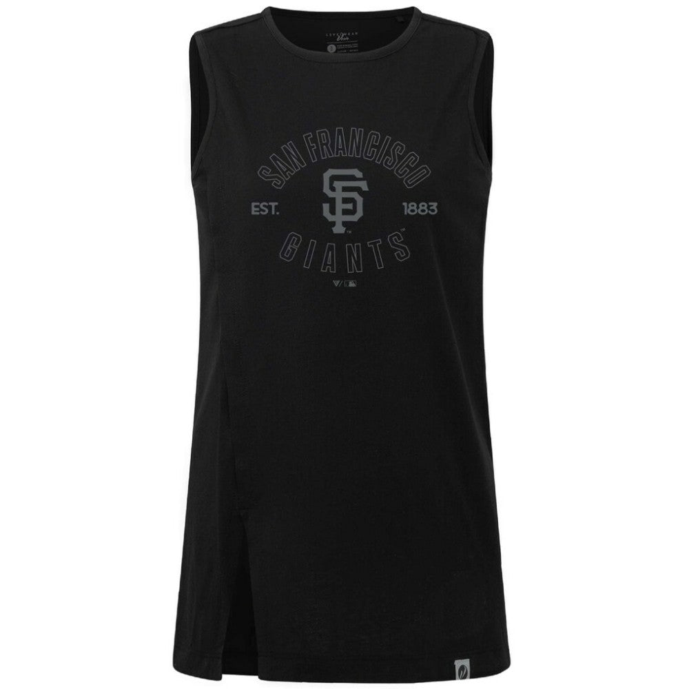 San Francisco Giants Levelwear Women's Influx Abyssal Tank Top | MLB Sale