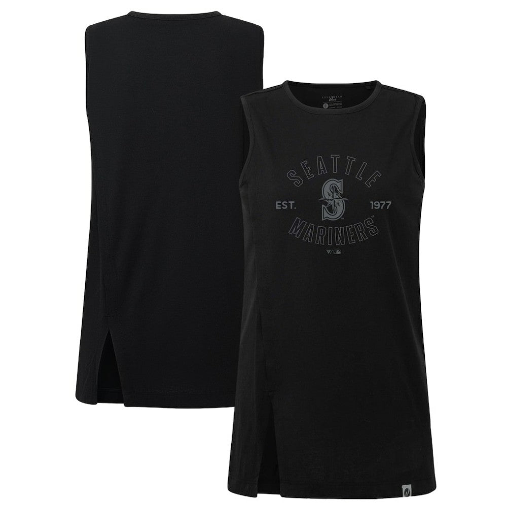 Seattle Mariners Levelwear Women's Influx Abyssal Tank Top | MLB Online