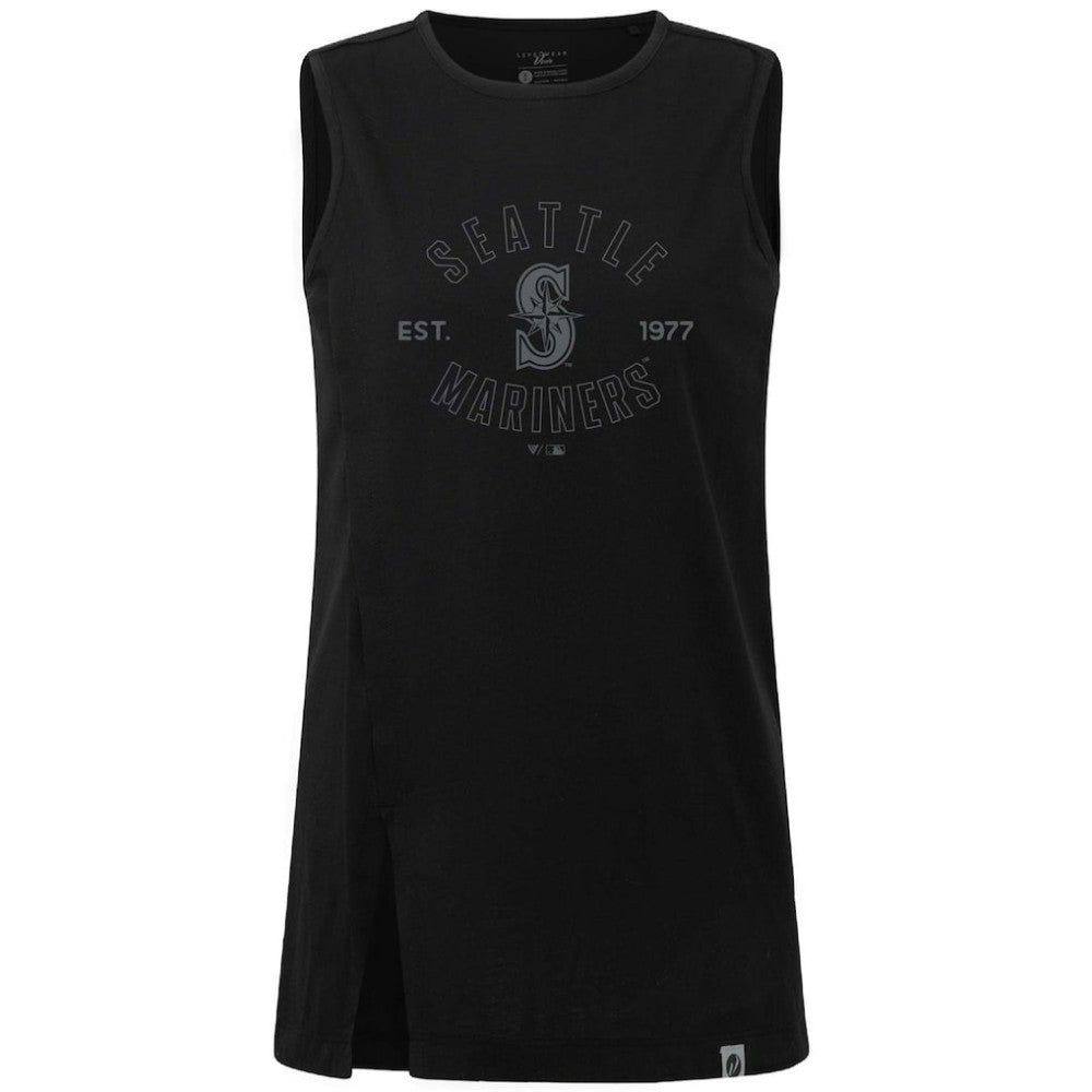 Seattle Mariners Levelwear Women's Influx Abyssal Tank Top | MLB Online