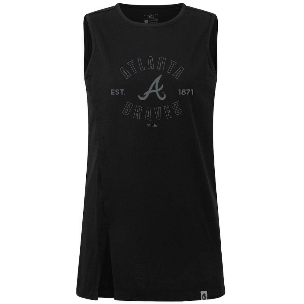Atlanta Braves Levelwear Women's Influx Abyssal Tank Top | MLB Outlet