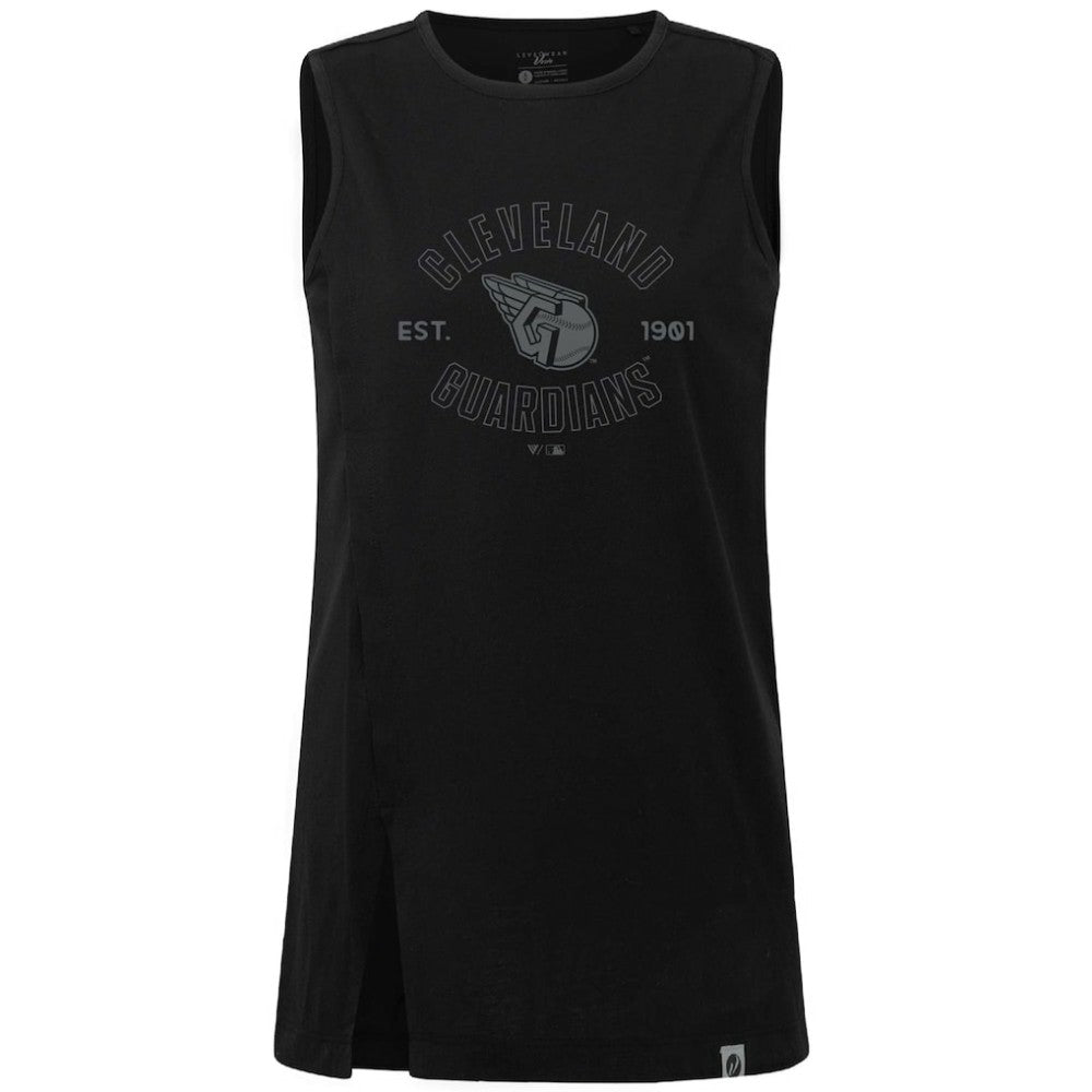 Cleveland Guardians Levelwear Women's Influx Abyssal Tank Top | MLB For sale