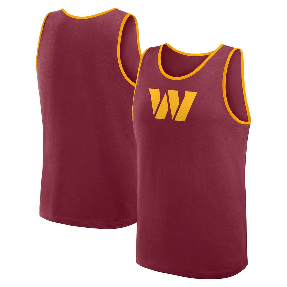 Washington Commanders  Logo Athletic Unmatched Success Tank Top