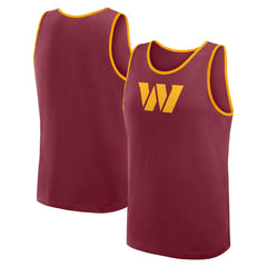 Washington Commanders  Logo Athletic Unmatched Success Tank Top