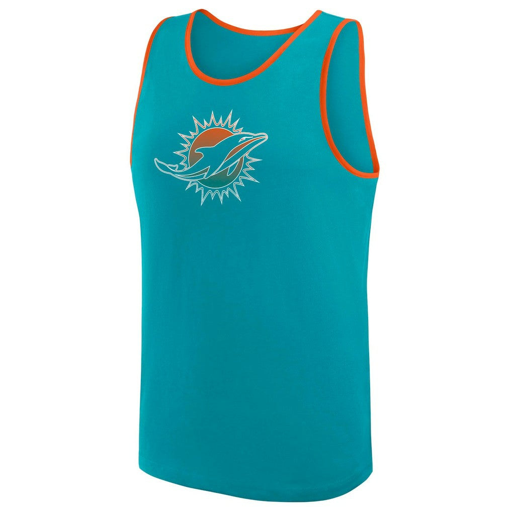 Miami Dolphins  Logo Athletic Unmatched Success Tank Top