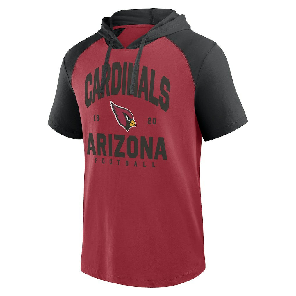 Arizona Cardinals  Logo Athletic Prime Hoodie T-Shirt