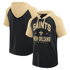 New Orleans Saints  Logo Athletic Prime Hoodie T-Shirt