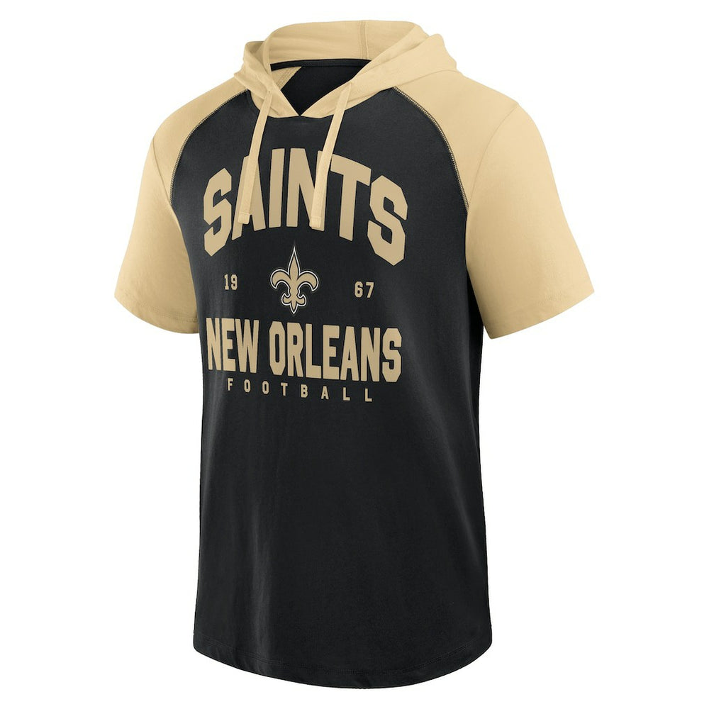 New Orleans Saints  Logo Athletic Prime Hoodie T-Shirt