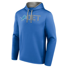 Detroit Lions  Logo Athletic Head Start Pullover Hoodie