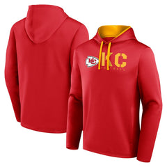 Kansas City Chiefs  Logo Athletic Head Start Pullover Hoodie