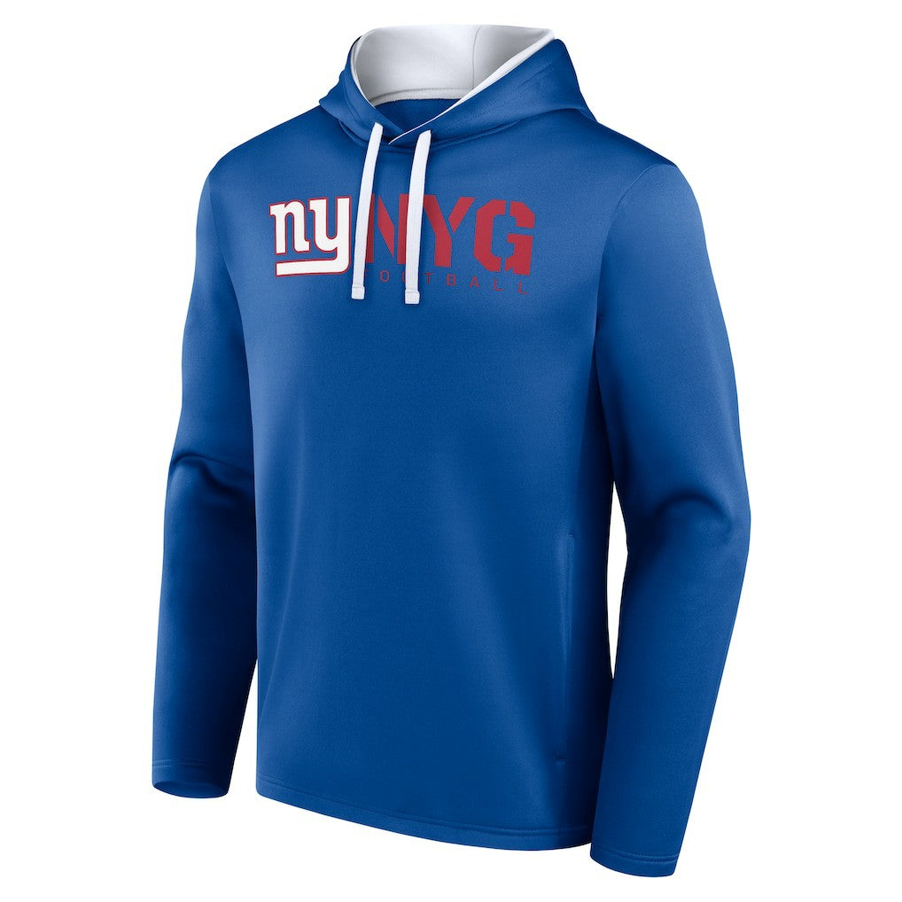 New York Giants  Logo Athletic Head Start Pullover Hoodie