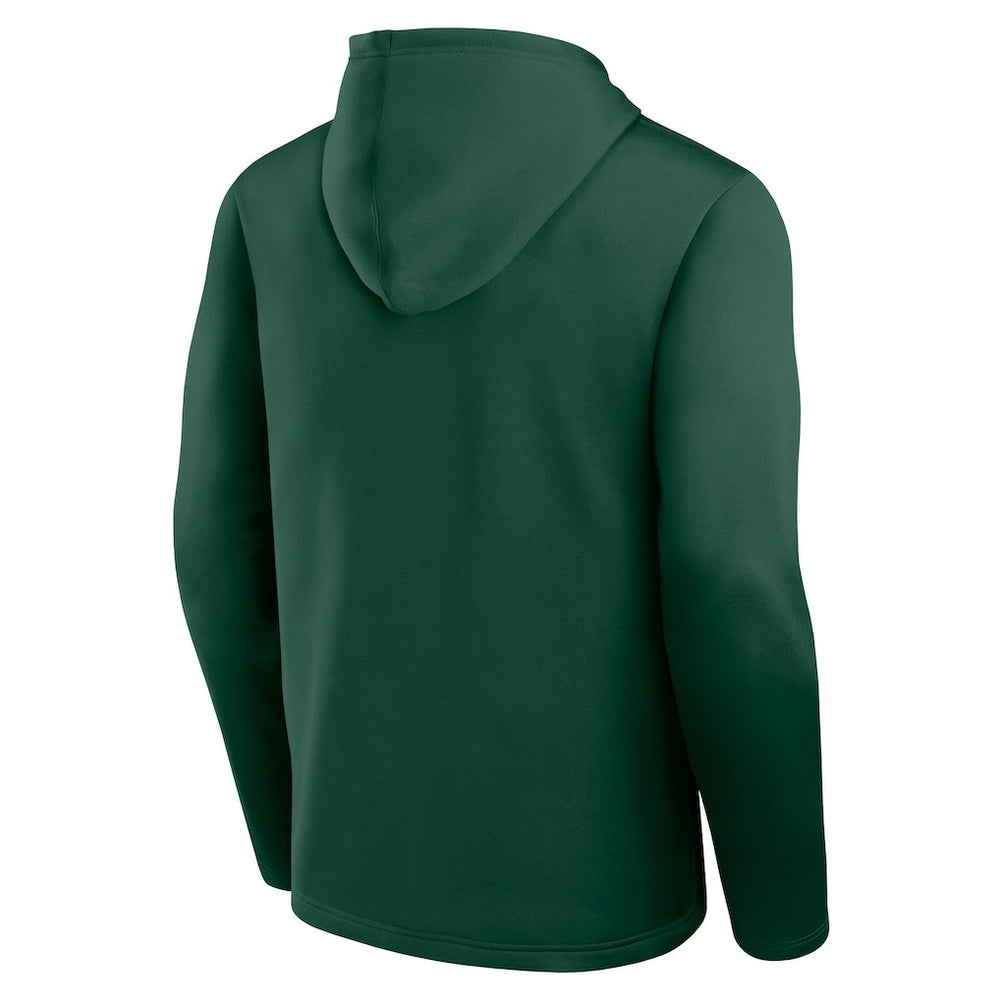 Green Bay Packers  Logo Athletic Head Start Pullover Hoodie