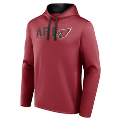 Arizona Cardinals  Logo Athletic Head Start Pullover Hoodie